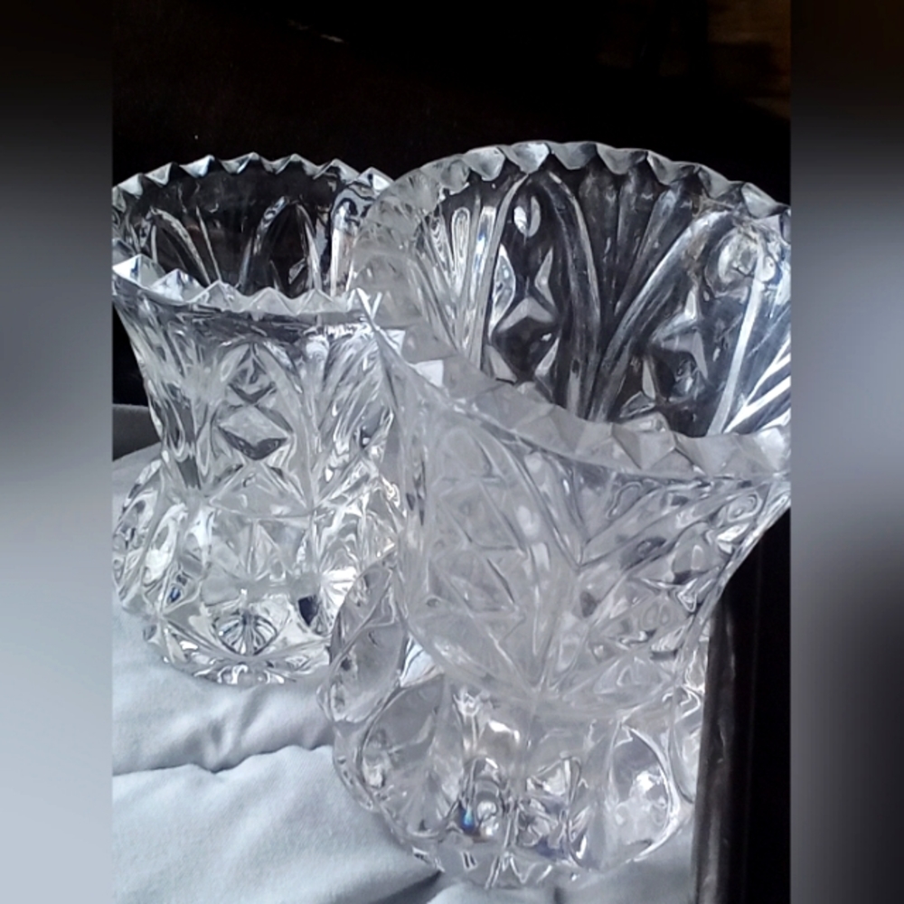Mini crystal vases